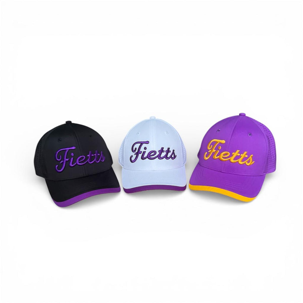 F.I.E.T.T.S. Mens Tour Performance Mesh Golf Hat